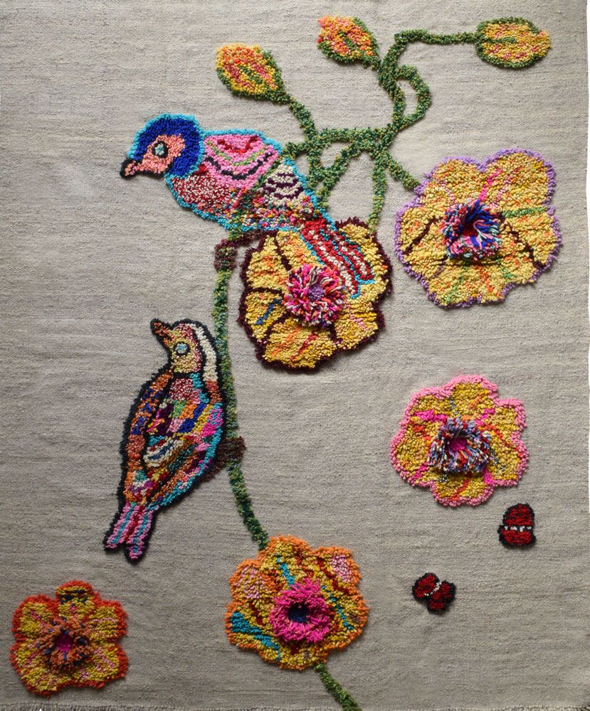 Rugs - “Birds of Nathalie” - RUG - PO! PARIS