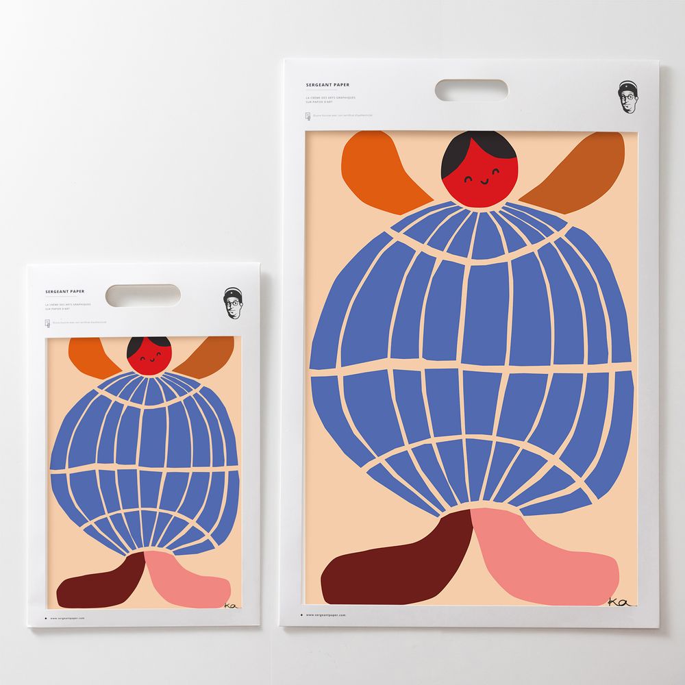 Autres décorations murales - Affiches / Illustrations - Anna Kovecses - SERGEANT PAPER