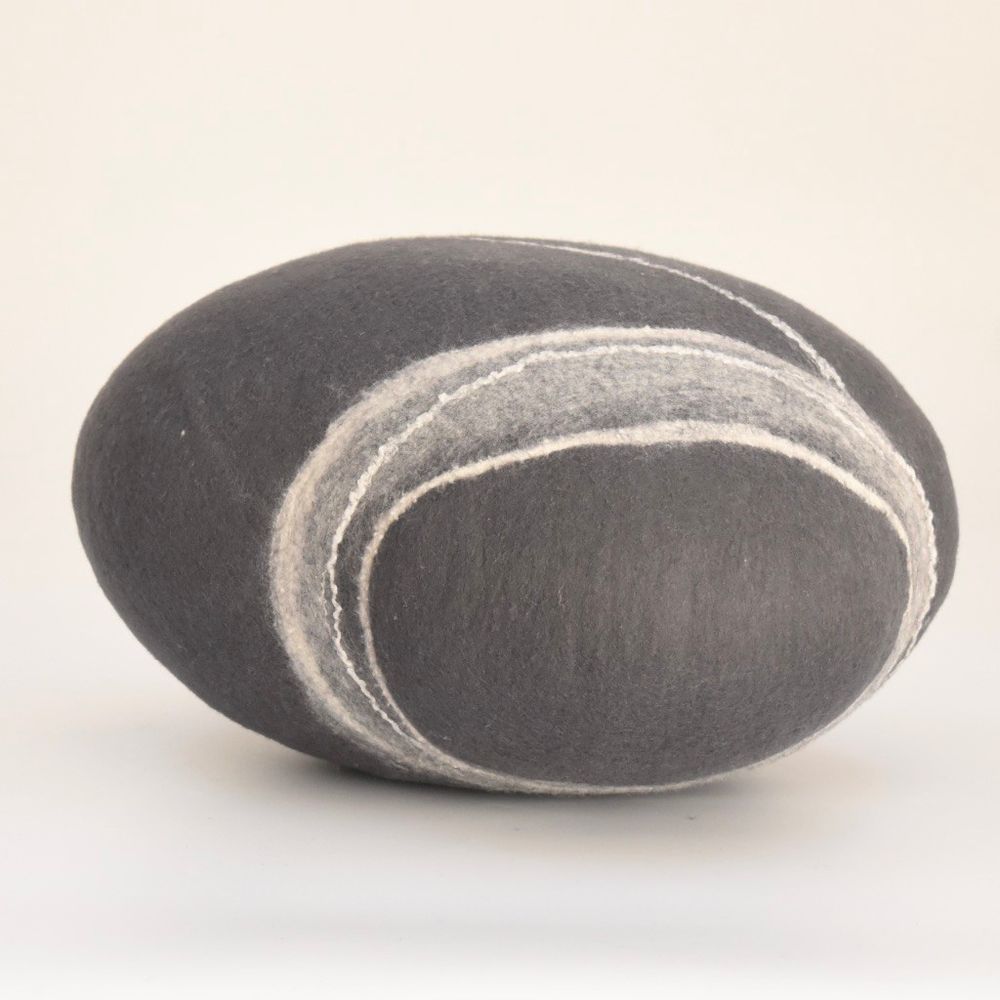 Cushions - Felt wool floor cushion, Ardoise collection - KAYU