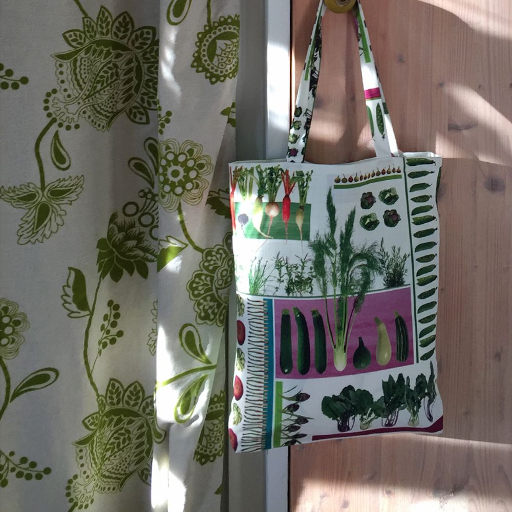 Homewear textile - Tote Bag Jardin potager - MARON BOUILLIE