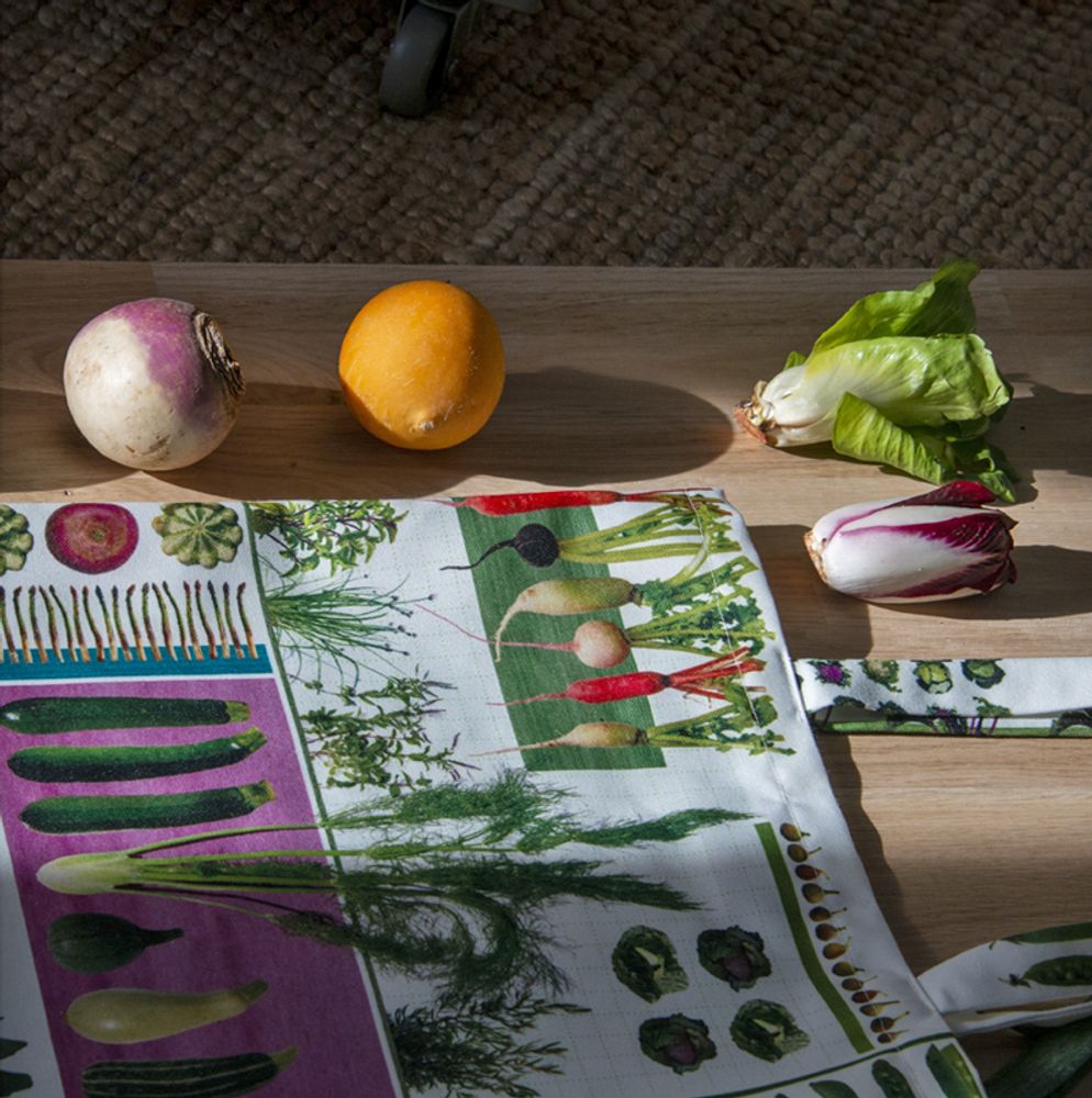 Homewear textile - Tote Bag Jardin potager - MARON BOUILLIE