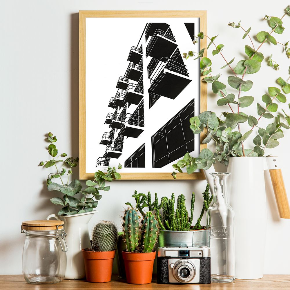 Other wall decoration - Art Print - Architecture - Hélène Lacombe - SERGEANT PAPER