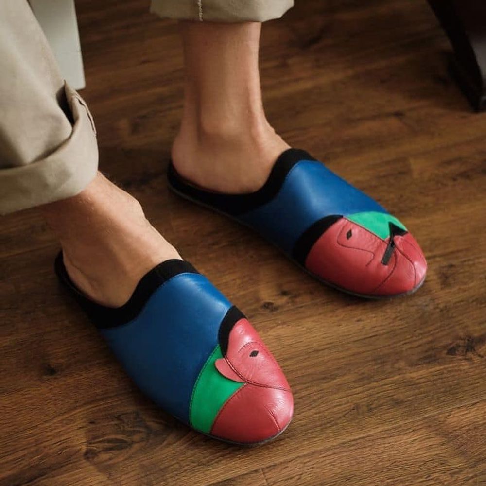 Chaussures - Pantoufles unisexe « Music », chaussures maison. - RXBSHOES