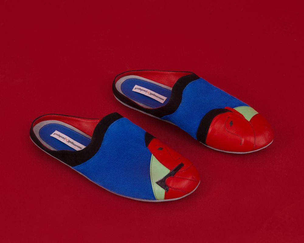 Chaussures - Pantoufles unisexe « Music », chaussures maison. - RXBSHOES