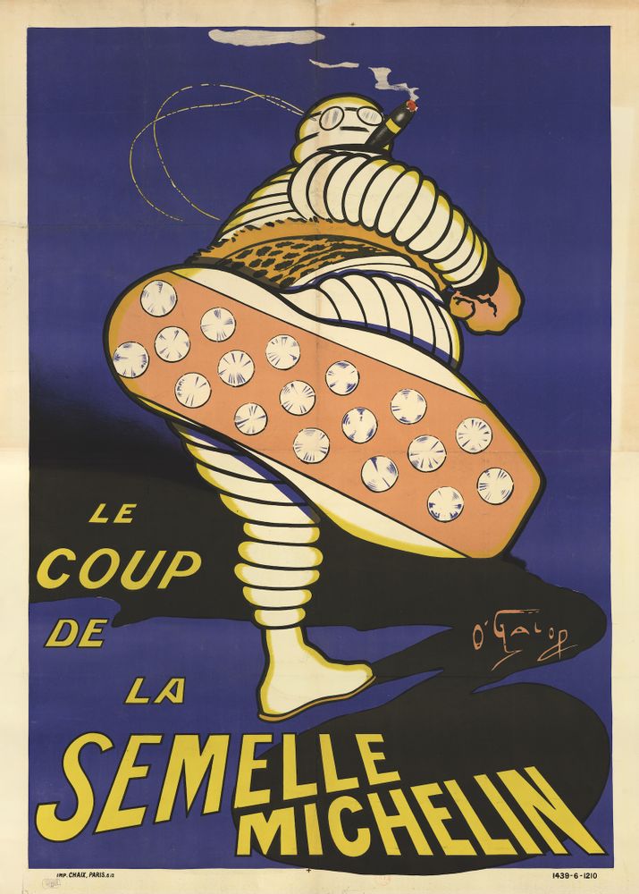 Poster - POSTER/The blow of the sole, repositionable adhesive canvas - LES JOLIES PLANCHES