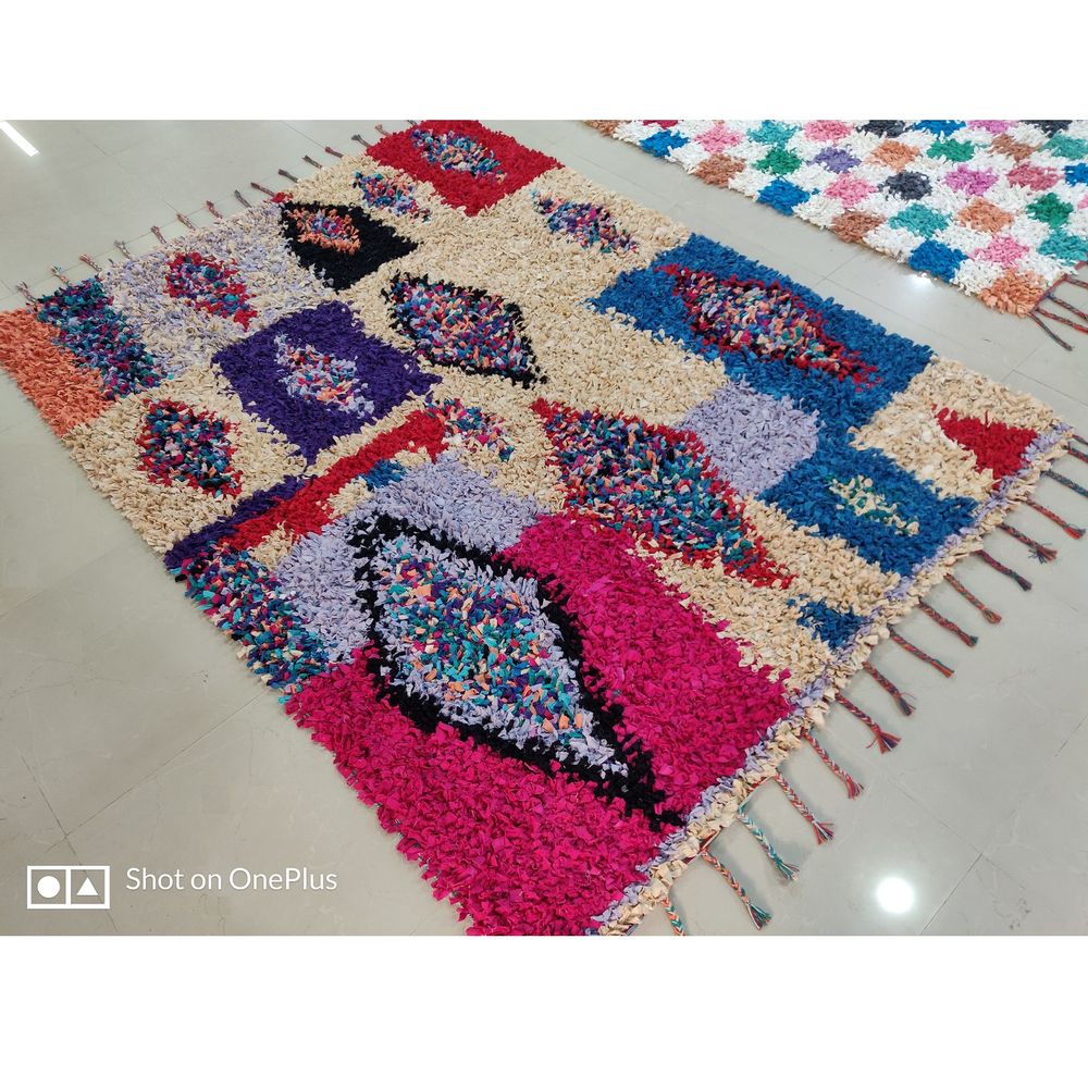 Rugs - Boucherouite Rug - MEEM RUGS