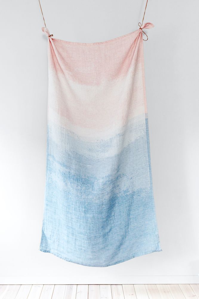 Bath towels - SAARI linen towel - LAPUAN KANKURIT OY FINLAND