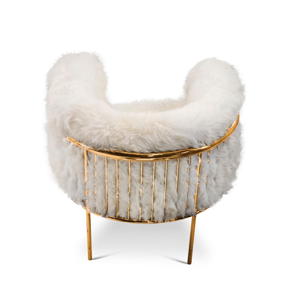 Armchairs - Coronum Armchair - SCARLET SPLENDOUR