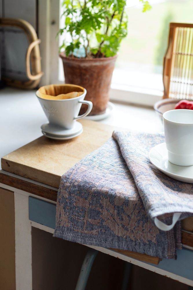 Tea towel - VILLIYRTIT linen tea towel - LAPUAN KANKURIT OY FINLAND