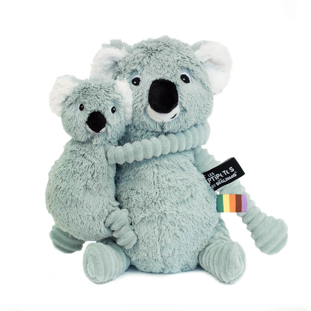 Soft toy - Trankilou The Koala Mom & Baby Mint - DEGLINGOS
