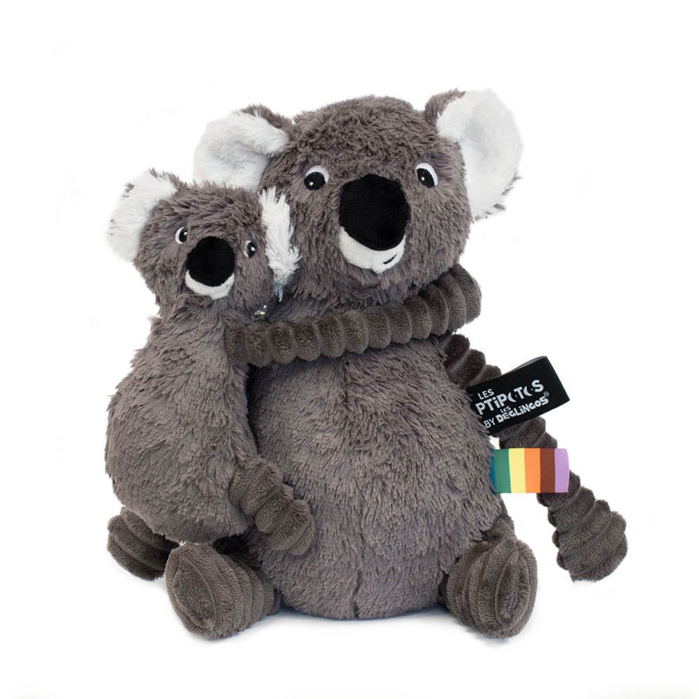 Soft toy - Trankilou The Koala Mom & Baby Mint - DEGLINGOS