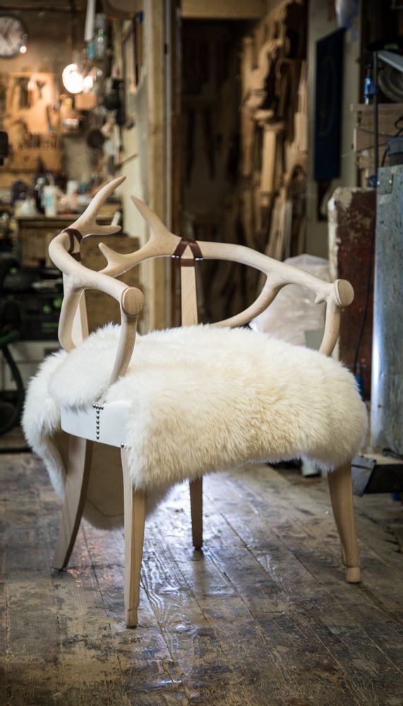 Fauteuils - Fauteuil Cerf - LOUIS ROITEL