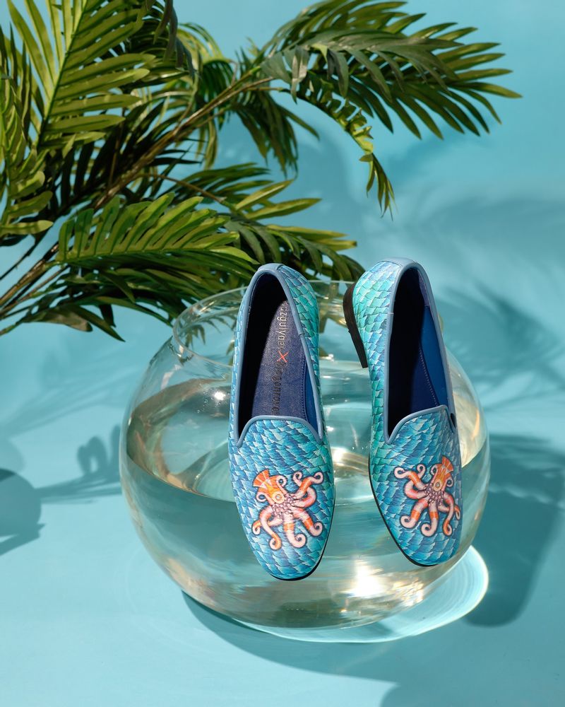 Chaussures - Chaussons en cuir imprimé - RXBSHOES
