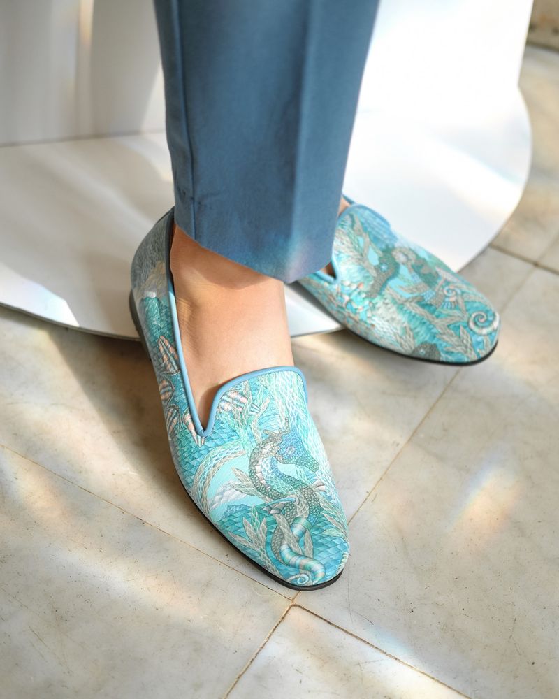 Chaussures - Chaussons en cuir imprimé - RXBSHOES