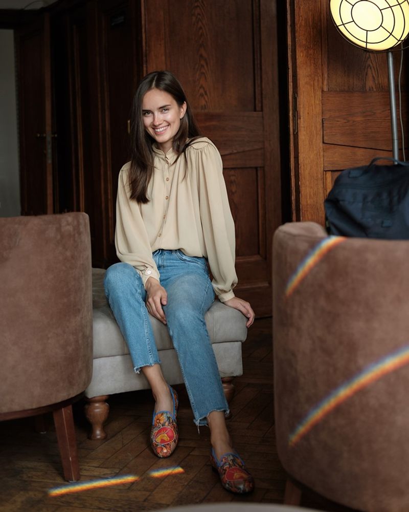 Chaussures - Chaussons en cuir imprimé - RXBSHOES