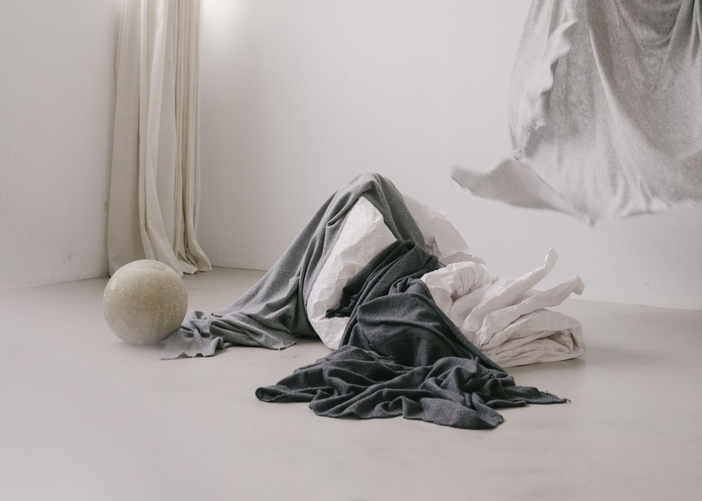 Homewear - Couverture feutrée en cachemire - MIRROR IN THE SKY CASHMERE