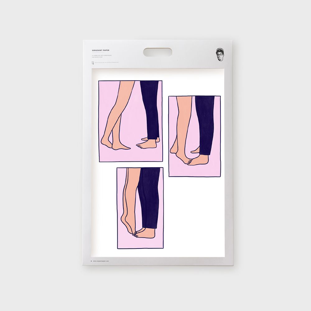 Poster - Art Print - with the Sorlet sisters - SERGEANT PAPER