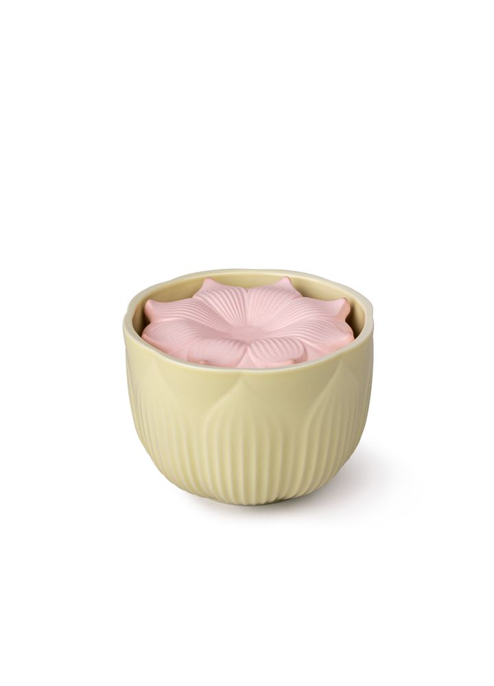 Home fragrances - Fleurs Collection - Lladró Handmade Porcelain Home Fragrances Diffuser & Candle - LLADRÓ