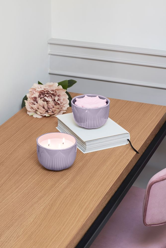 Home fragrances - Fleurs Collection - Lladró Handmade Porcelain Home Fragrances Diffuser & Candle - LLADRÓ
