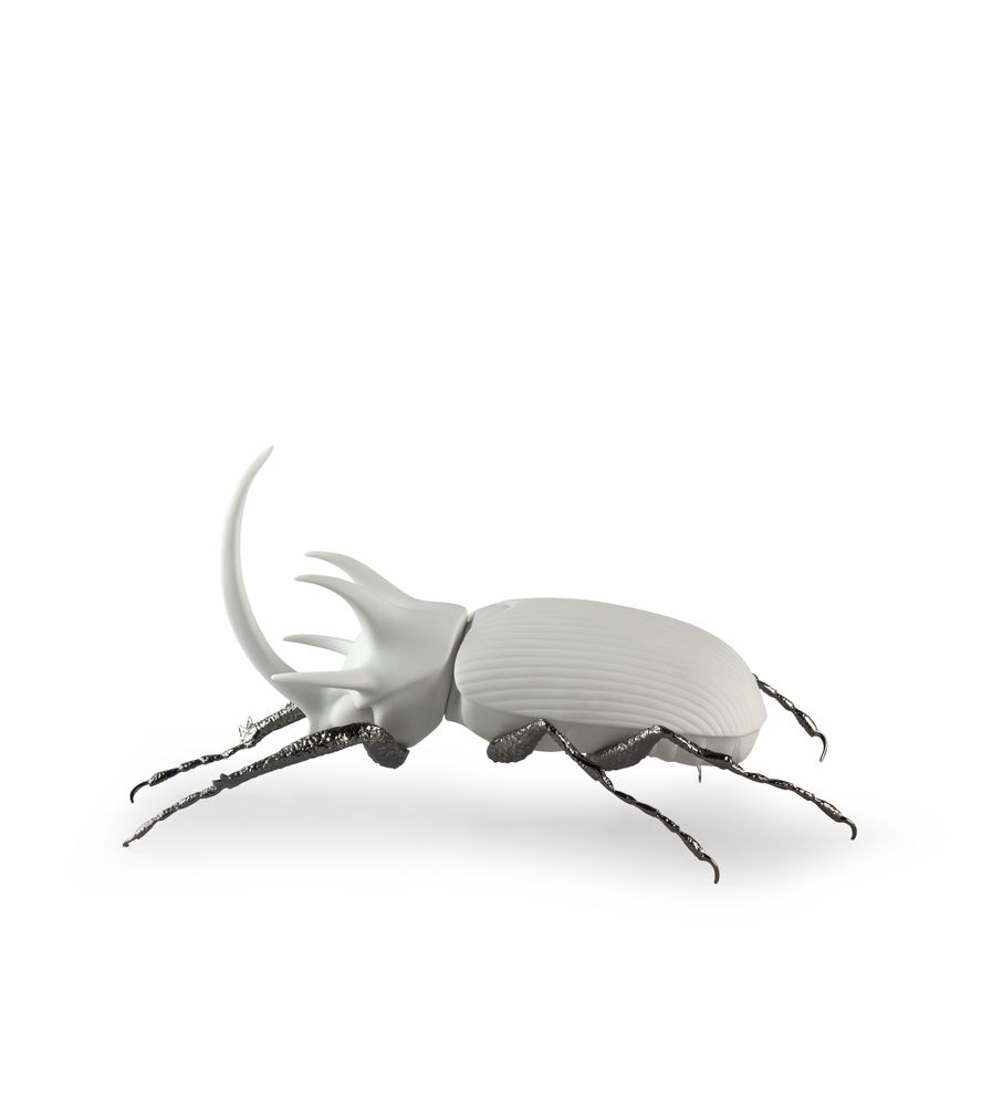Sculptures, statuettes and miniatures - Awesome Insects Collection - White edition Lladró Handmade Porcelain - LLADRÓ