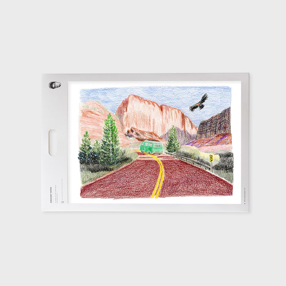 Other wall decoration - Art Print - The West Coast with Marie Artuphel - SERGEANT PAPER