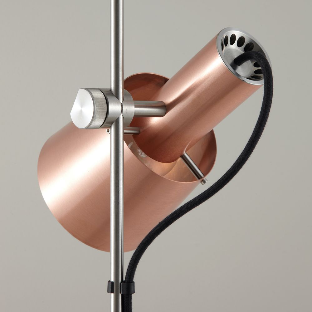 Lampes de table - Lampe de table Chester, Cuivre satiné - ORIGINAL BTC