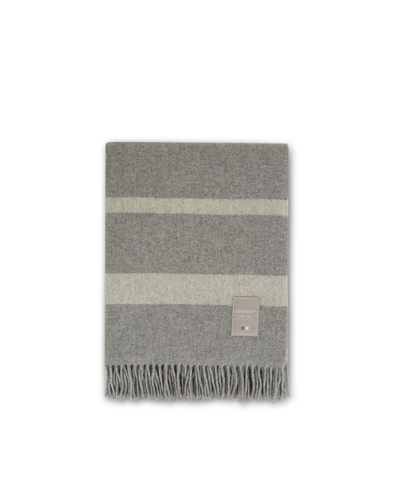 Throw blankets - Hotel Collection Wool Throw - LEXINGTON COMPANY