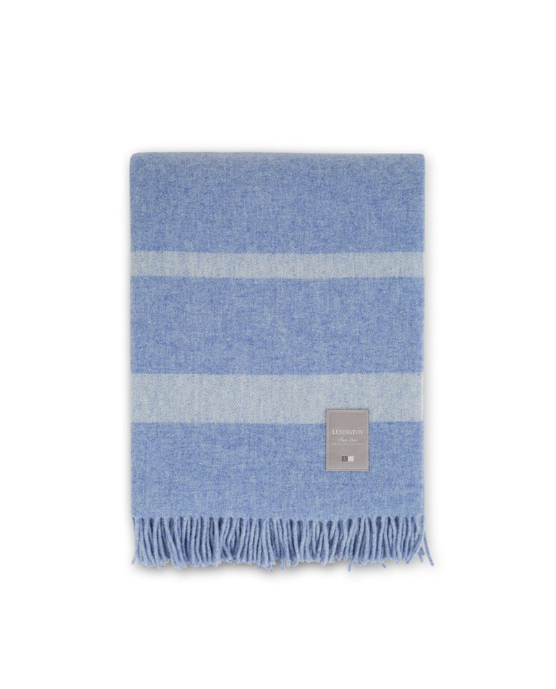 Throw blankets - Hotel Collection Wool Throw - LEXINGTON COMPANY
