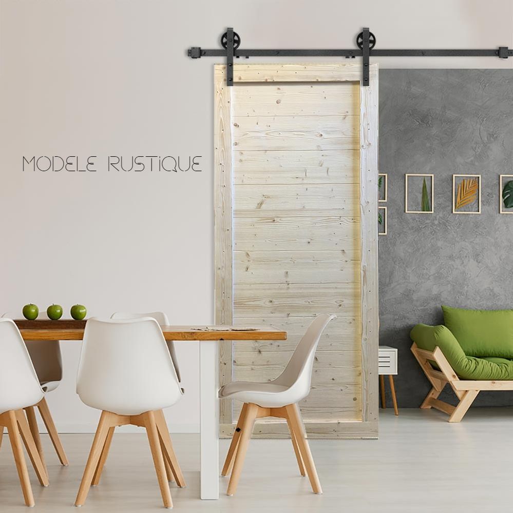 Ensembles muraux - PACK Porte coulissante brute - SESAME OUVRE-TOI