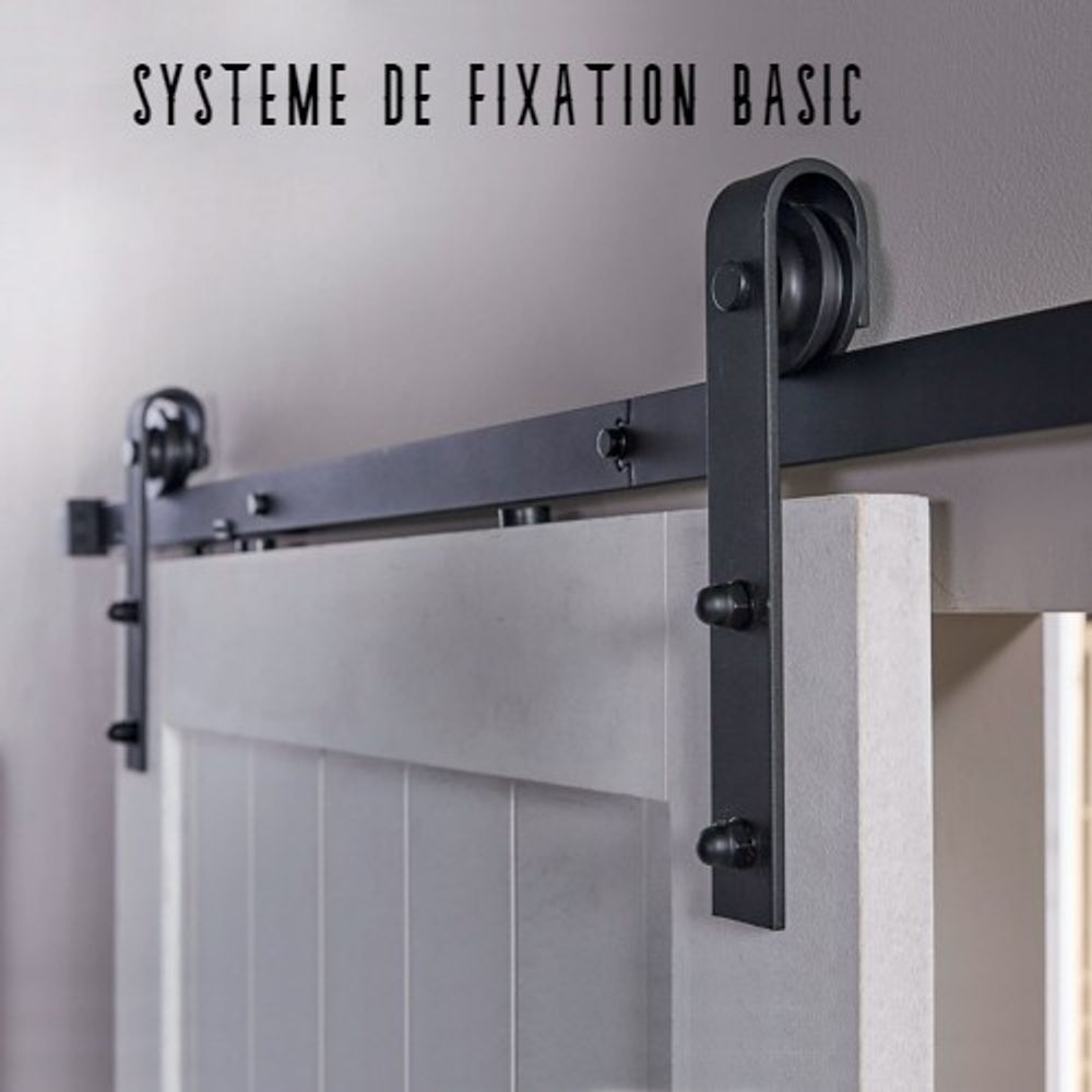 Ensembles muraux - PACK Porte coulissante brute - SESAME OUVRE-TOI