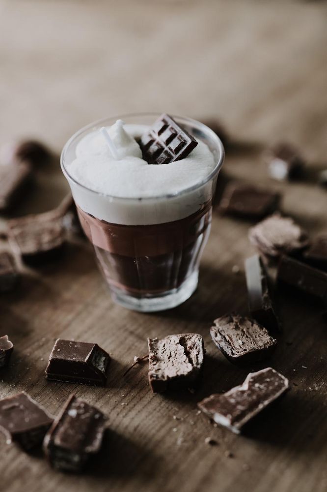 Candles - Mini Chocolate Glass - PROVENCE CHIC