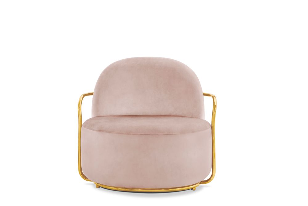 Armchairs - Orion Lounge Chair - SCARLET SPLENDOUR