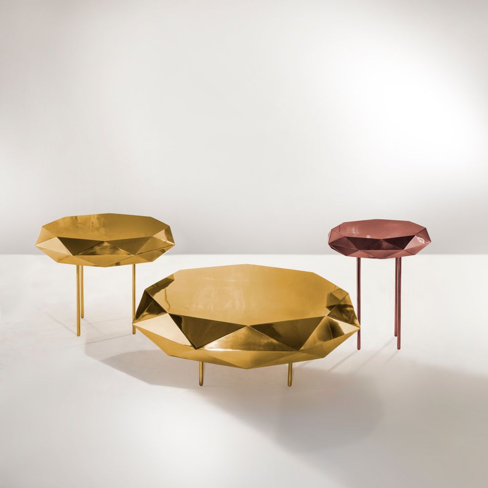 Coffee tables - Stella Coffee Table Medium - SCARLET SPLENDOUR