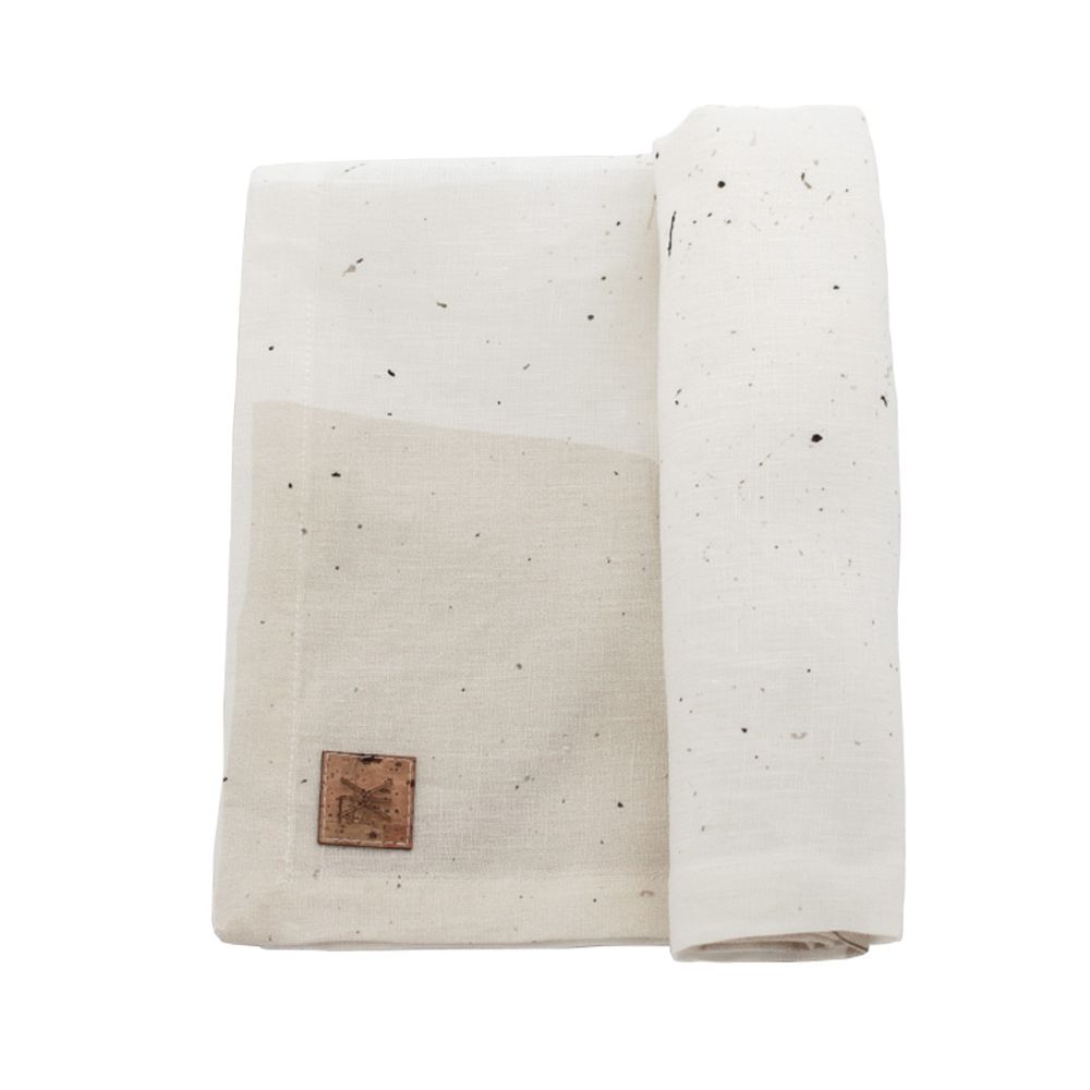 Tea towel - DIGITAL PRINTED LINEN TEA TOWEL LO, 50 x 70 cm - XERALIVING