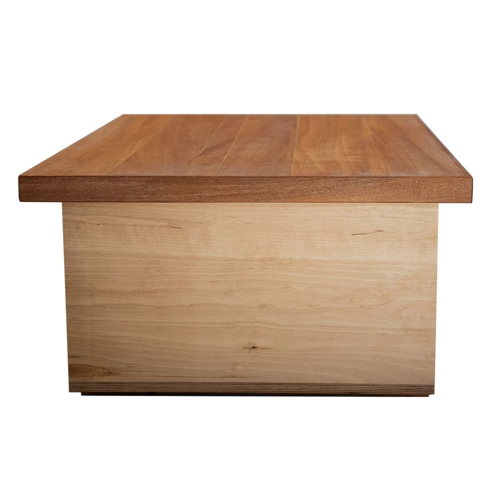 Autres tables  - Table basse plateau cerise Fisherman B - LIVING MEDITERANEO