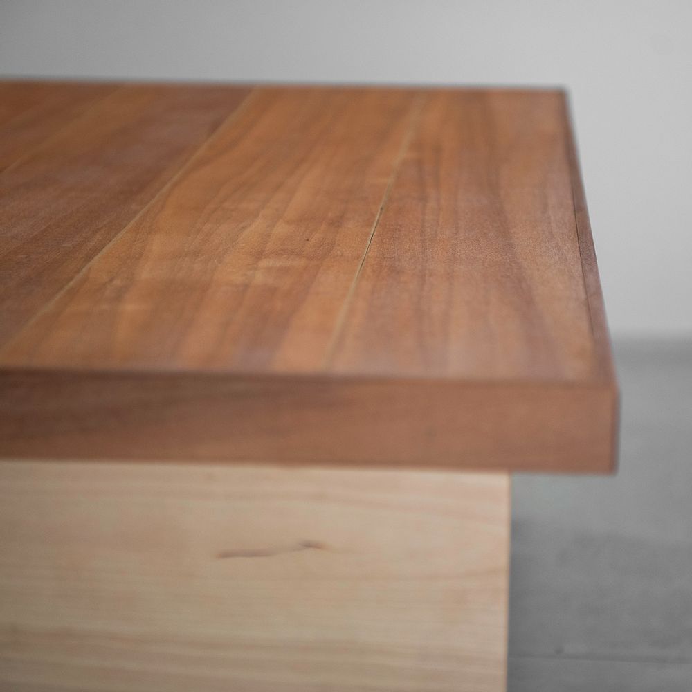 Autres tables  - Table basse plateau cerise Fisherman B - LIVING MEDITERANEO