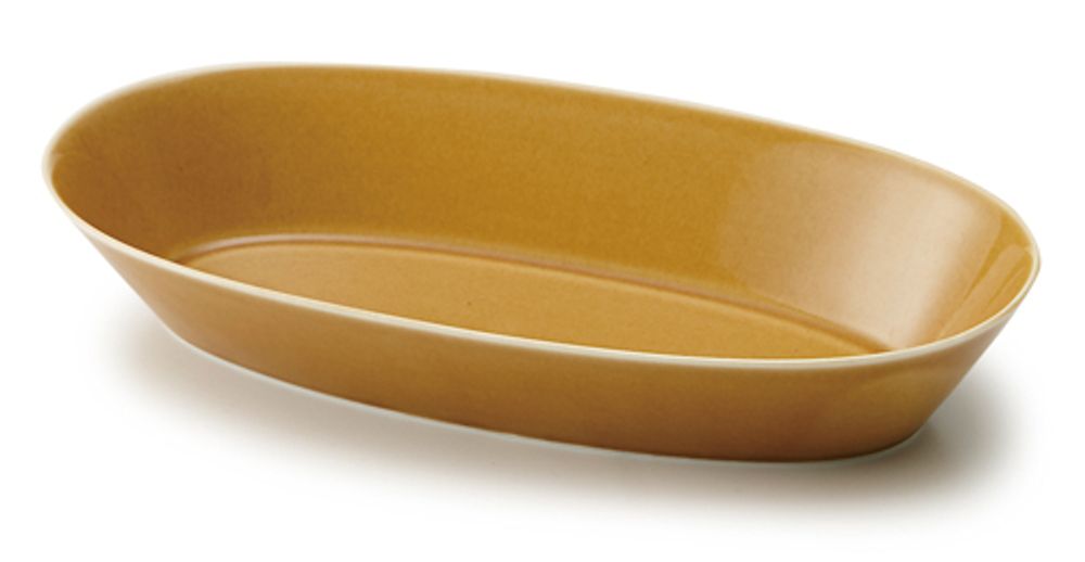 Platter and bowls - Mizu-mizu  28cm Oval Bowl - MIYAMA.