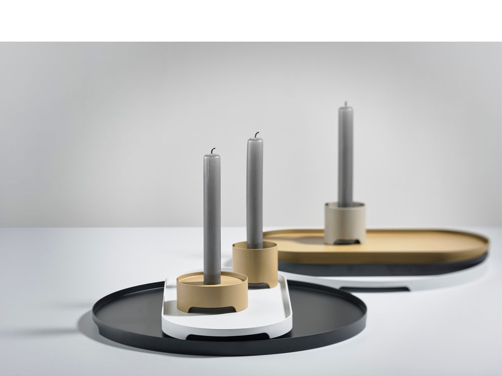 Objets de décoration - Chandelier Singles 6 x 5.4 Noir - ZONE DENMARK