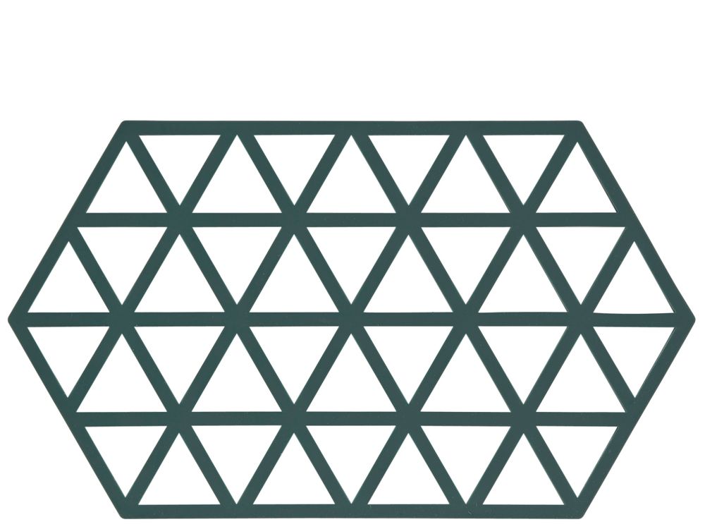 Maniques - Dessous de plat noir Trian L24 - ZONE DENMARK