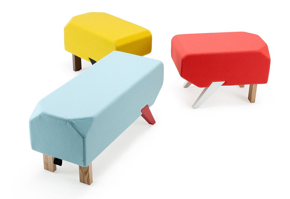 Benches for hospitalities & contracts - POOCH OTTOMAN - SEDES REGIA