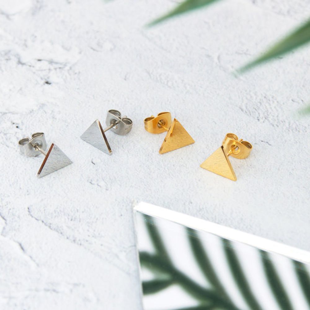 Bijoux - KUKU Boucles d'oreilles Triangle - KUKU