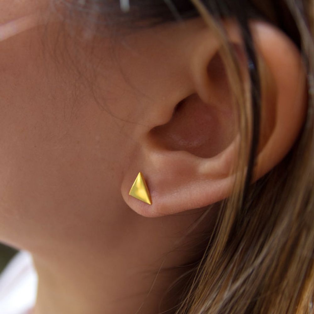 Bijoux - KUKU Boucles d'oreilles Triangle - KUKU