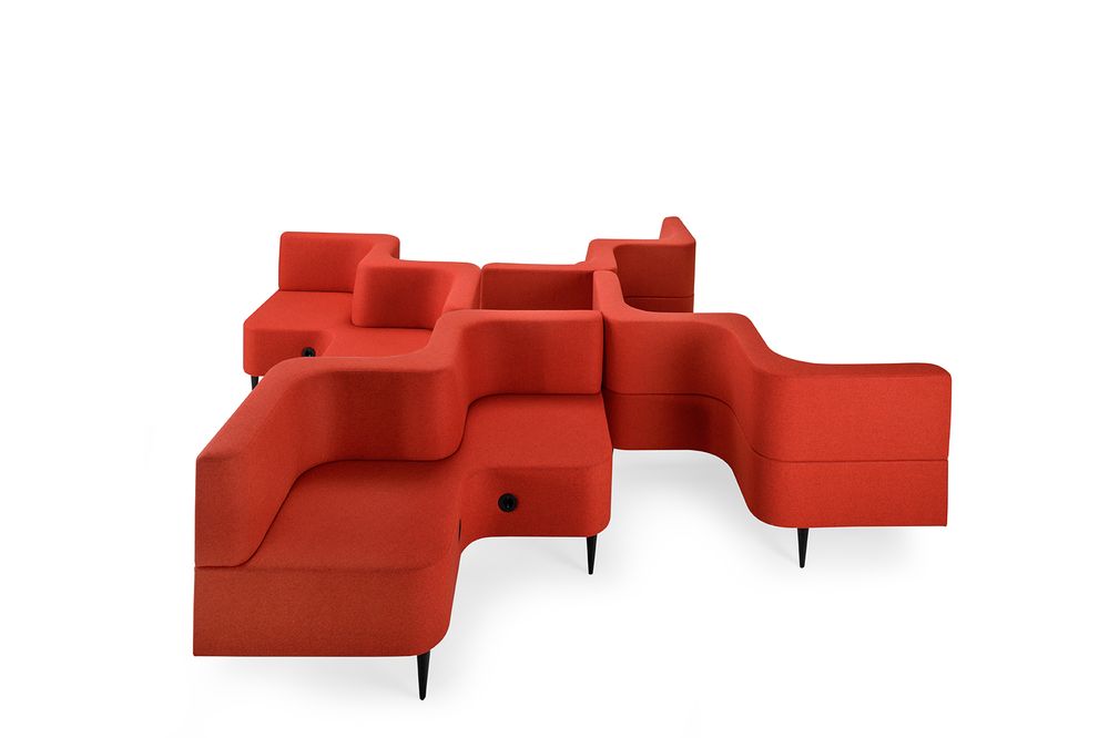 Sofas for hospitalities & contracts - RIPPLE SOFA - SEDES REGIA