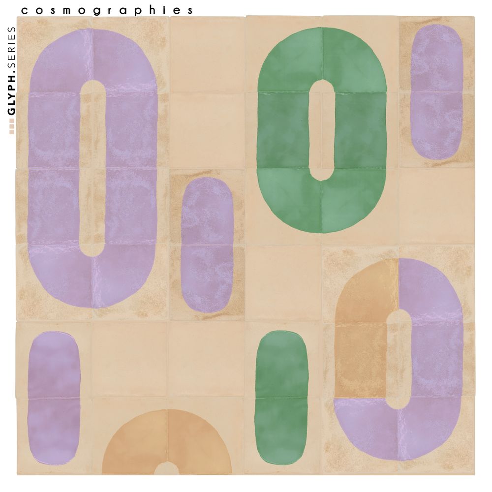 Faience tiles - CURVE - terracotta tiles - natural, cladding, tile - COSMOGRAPHIES