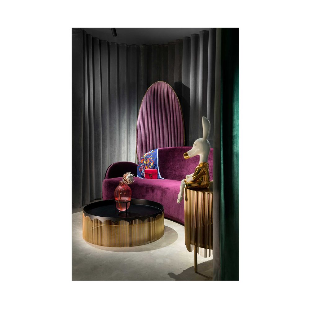 Sofas - Strings Sofa - SCARLET SPLENDOUR