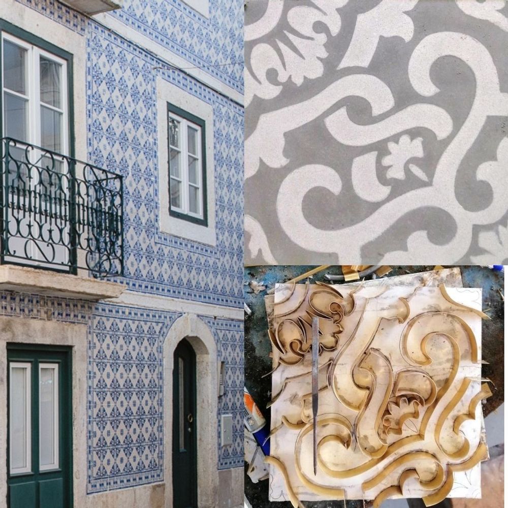 Cement tiles - Cement Tiles - Porto - ILOT COLOMBO