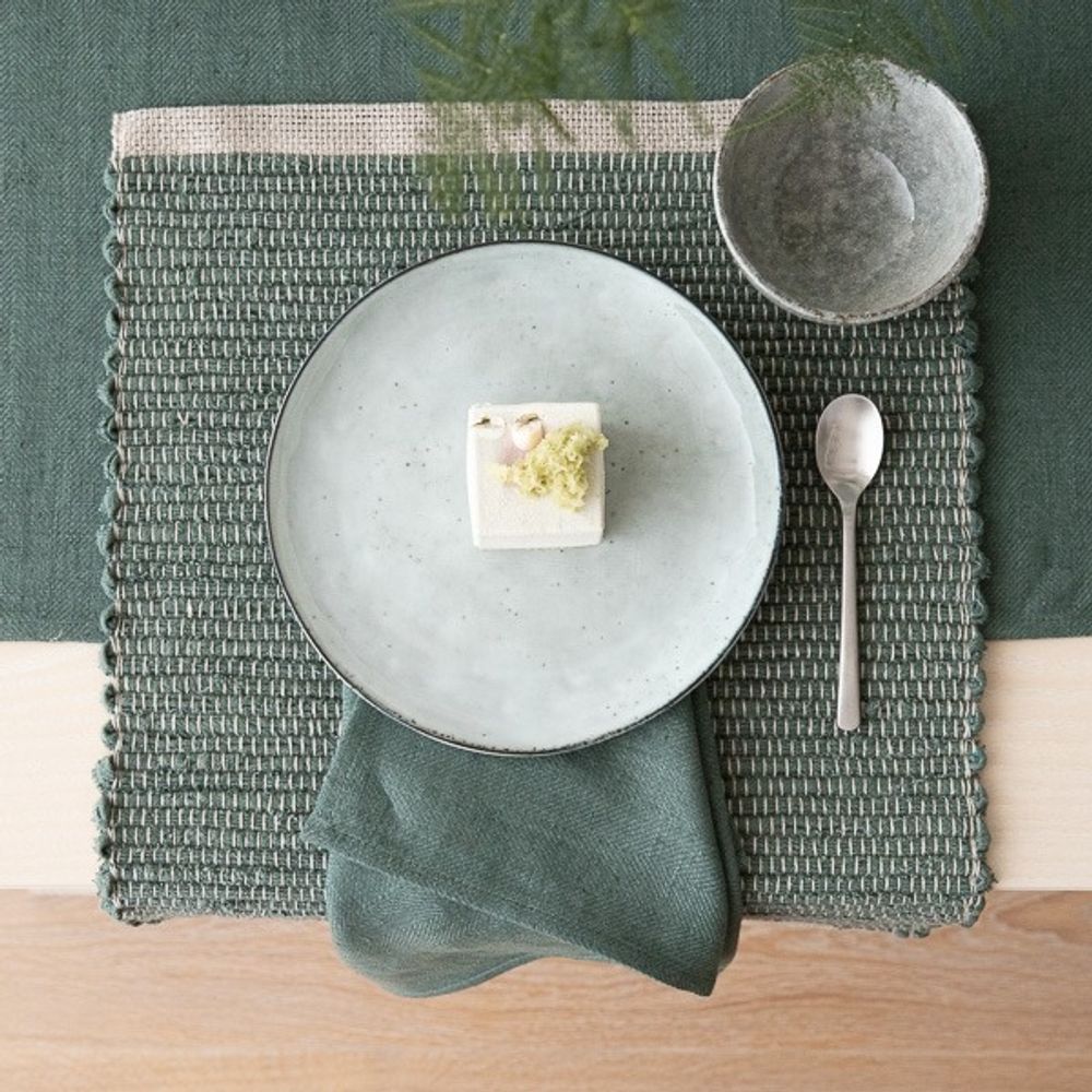 Sets de table - Set de table en lin tissé à la main Lara - LINENME