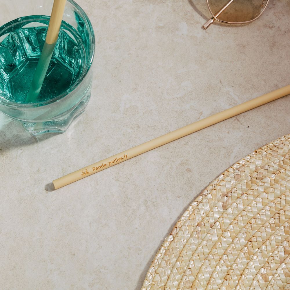 Kitchen utensils - Bamboo straws - Panda Pailles - PANDA PAILLES