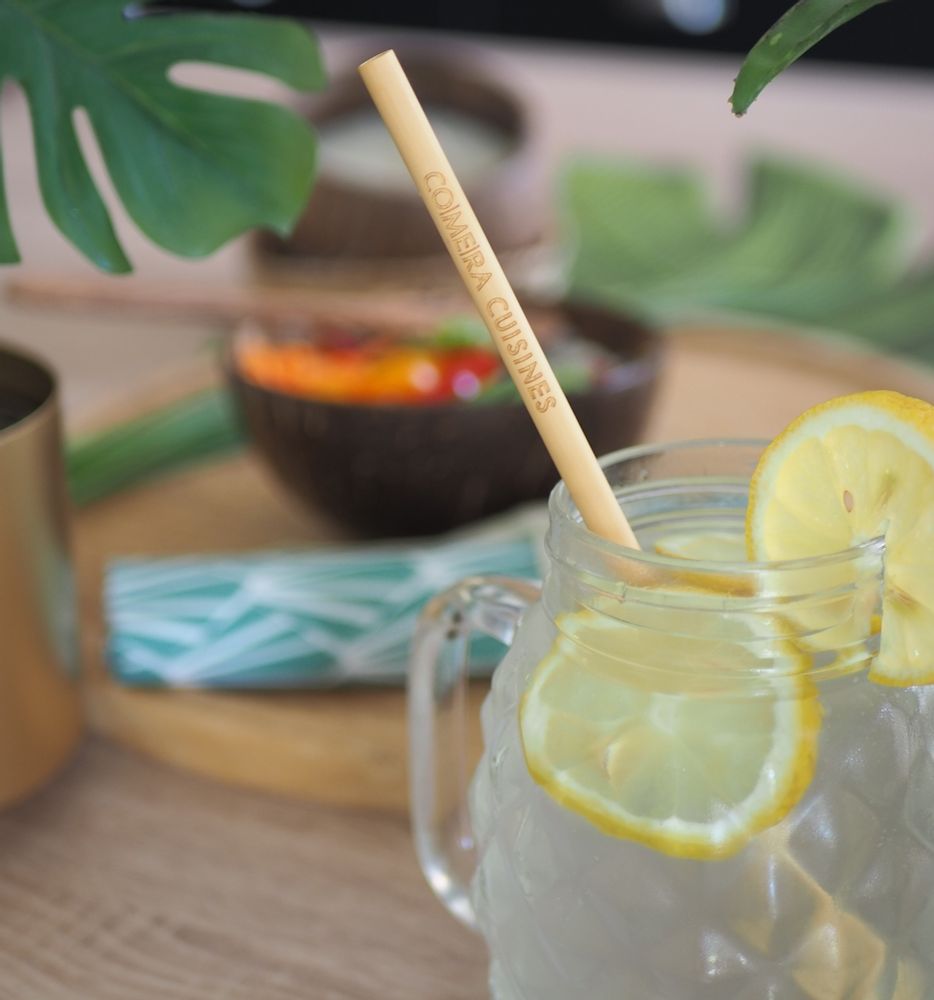 Kitchen utensils - Bamboo straws - Panda Pailles - PANDA PAILLES