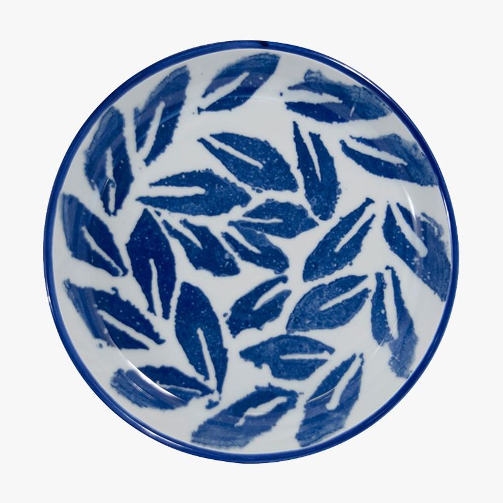Céramique - ASSIETTE CREUSE - LAURIER - PORCELAINE DU LOT VIREBENT